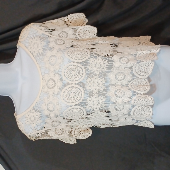 Charlotte Russe Tops - Charlotte Russe crotchet top